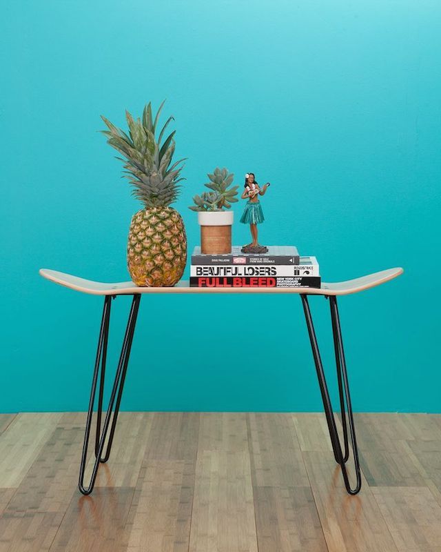 Skateboard Tables Collection Unique and Stylish Furniture for Skateboard Enthusiasts