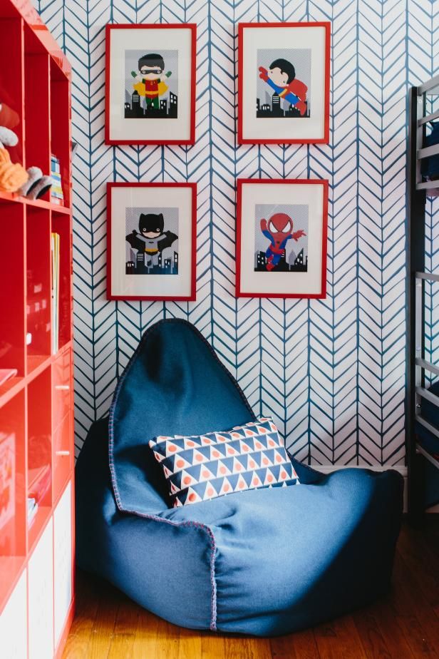 Small And Bold Kids Playroom Design Creative and Colorful Playroom Design for Brave Kids