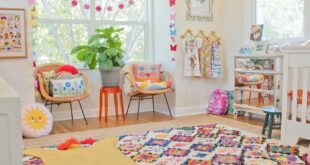 Small And Bold Kids Playroom Design