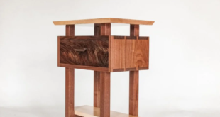 Small Nightstand Of Maple Wood