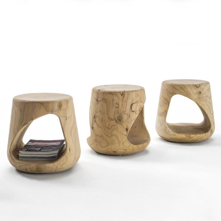 Solid Cedar Stools Experience the Beauty and Durability of Authentic Cedar Wood Benches