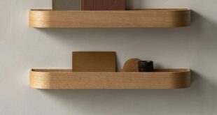 Space Saving Wood Shelving