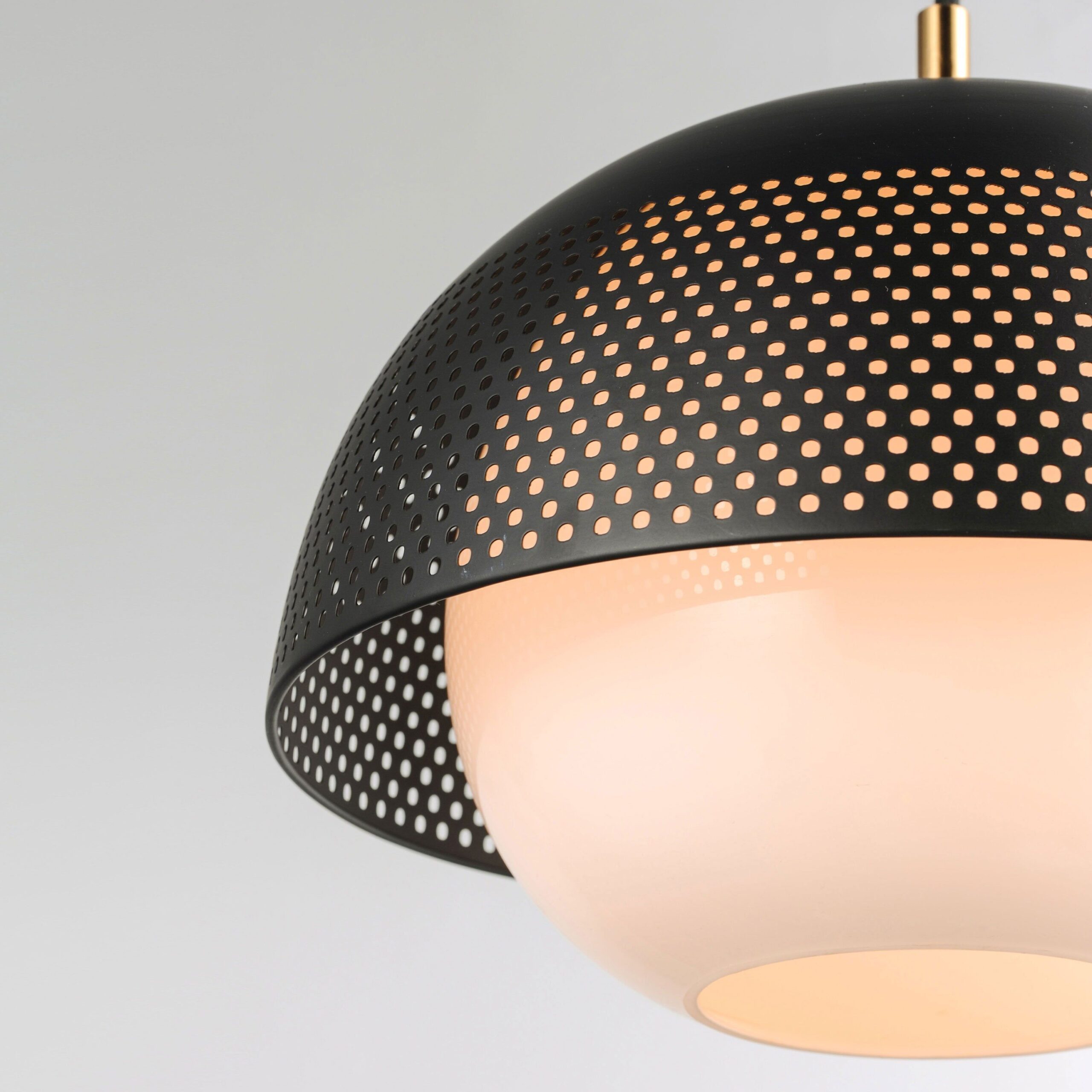 Spherical And Perforated Lighting Innovative Light Fixtures for Modern Spaces