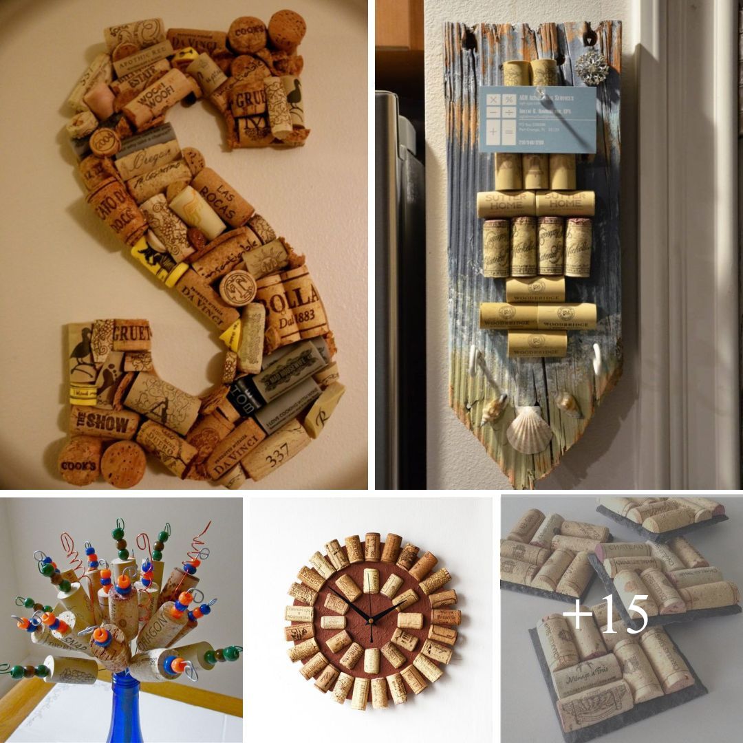 15 Genius Handmade Wine Cork Craft Ideas You Can DIY In No Time