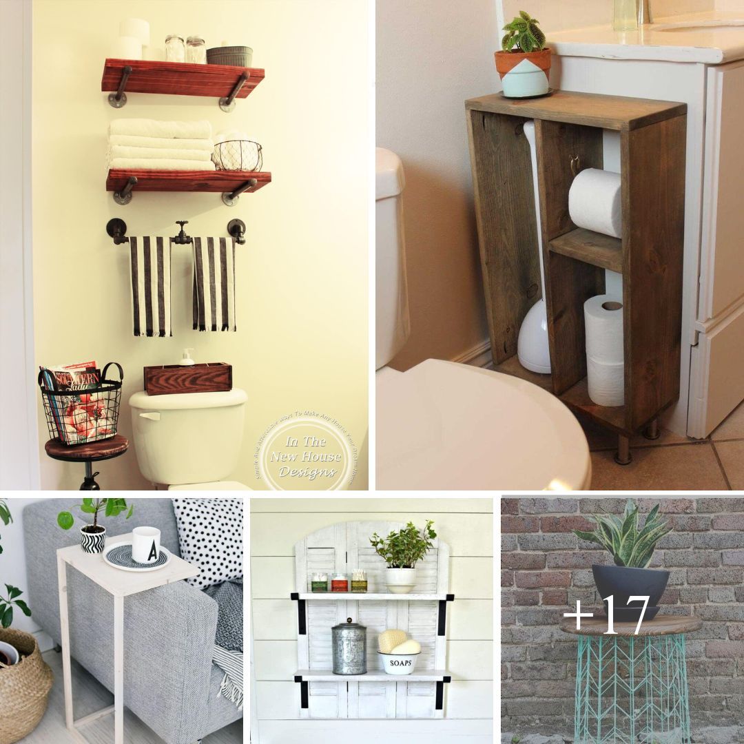 17 Superb DIY Bathroom Storage And Organization Projects To Craft Over The Weekend