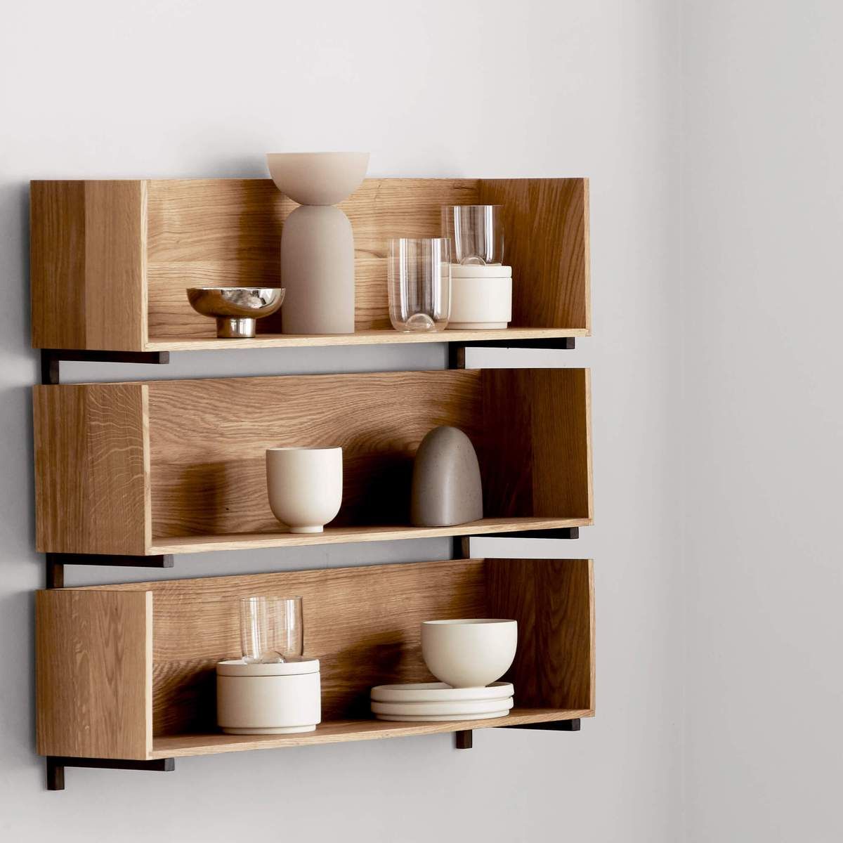 Stackable Shelf System Maximizing Space with Stackable Shelves