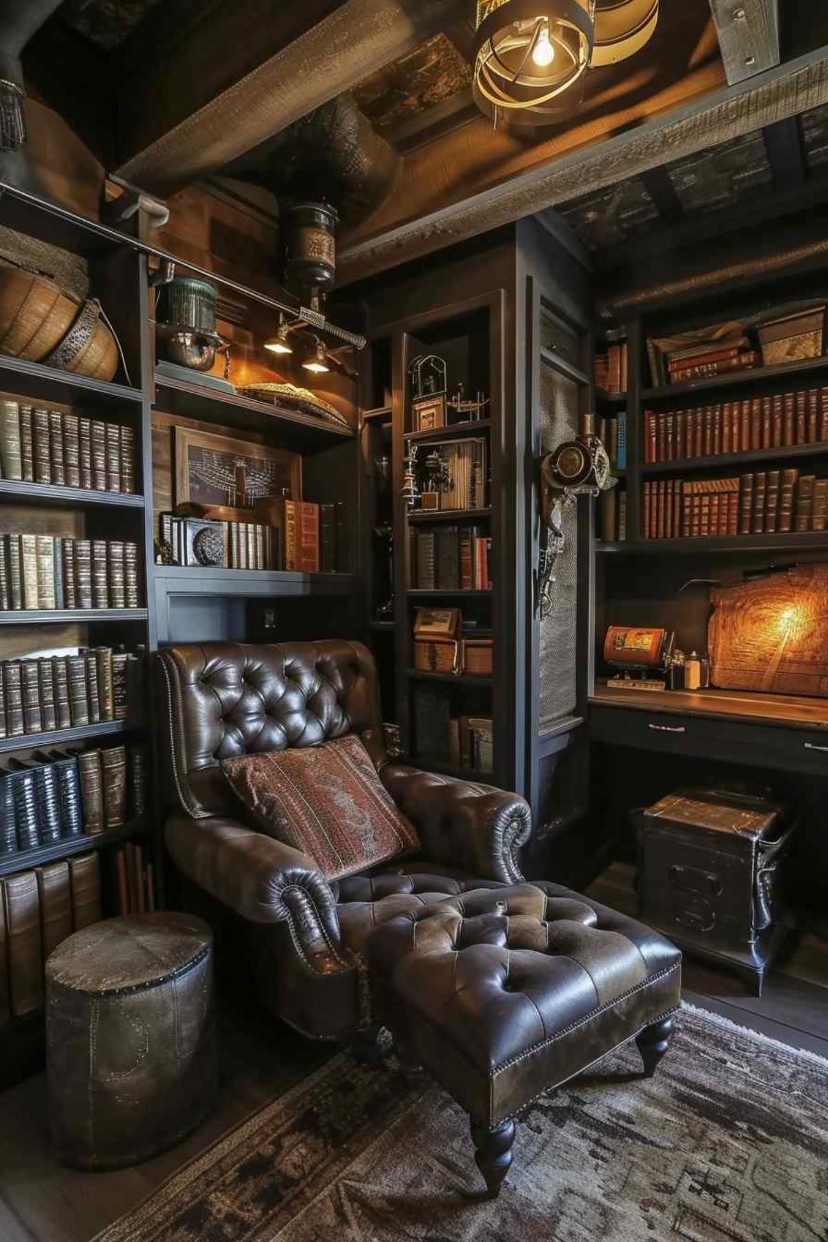 Steampunk Home Office Designs Creating a Fantastic Steampunk Workspace in Your Home