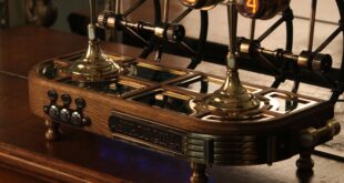 Steampunk Nixie Clock