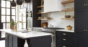 Striking Black Kitchens