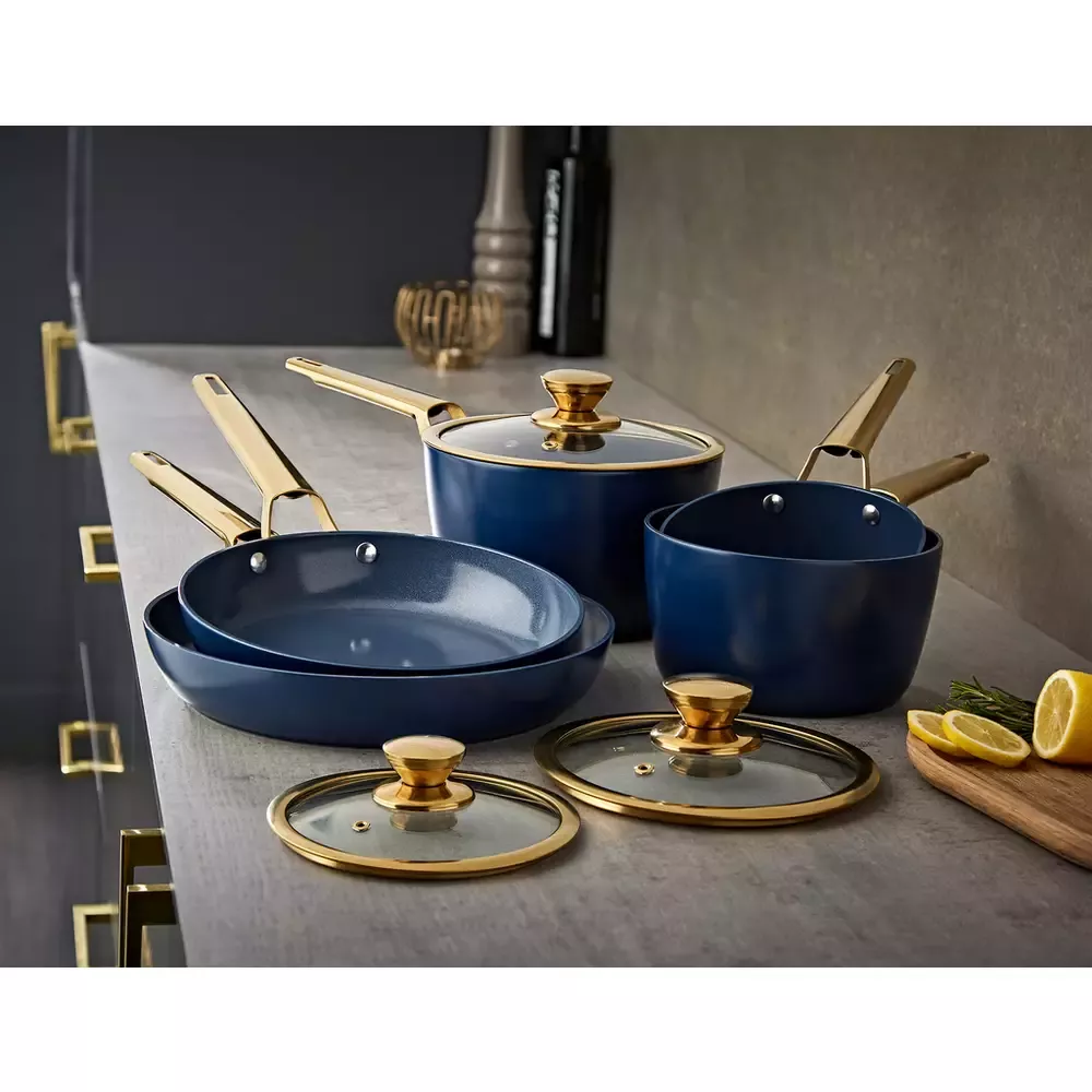 Stylish Blue And Gold Kitchen Design Elegant Blue and Gold Kitchen Decor Ideas for a Modern Look