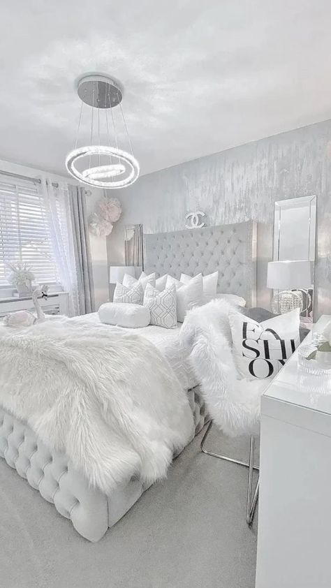 Stylish Grey Girl Bedroom Design Ideas