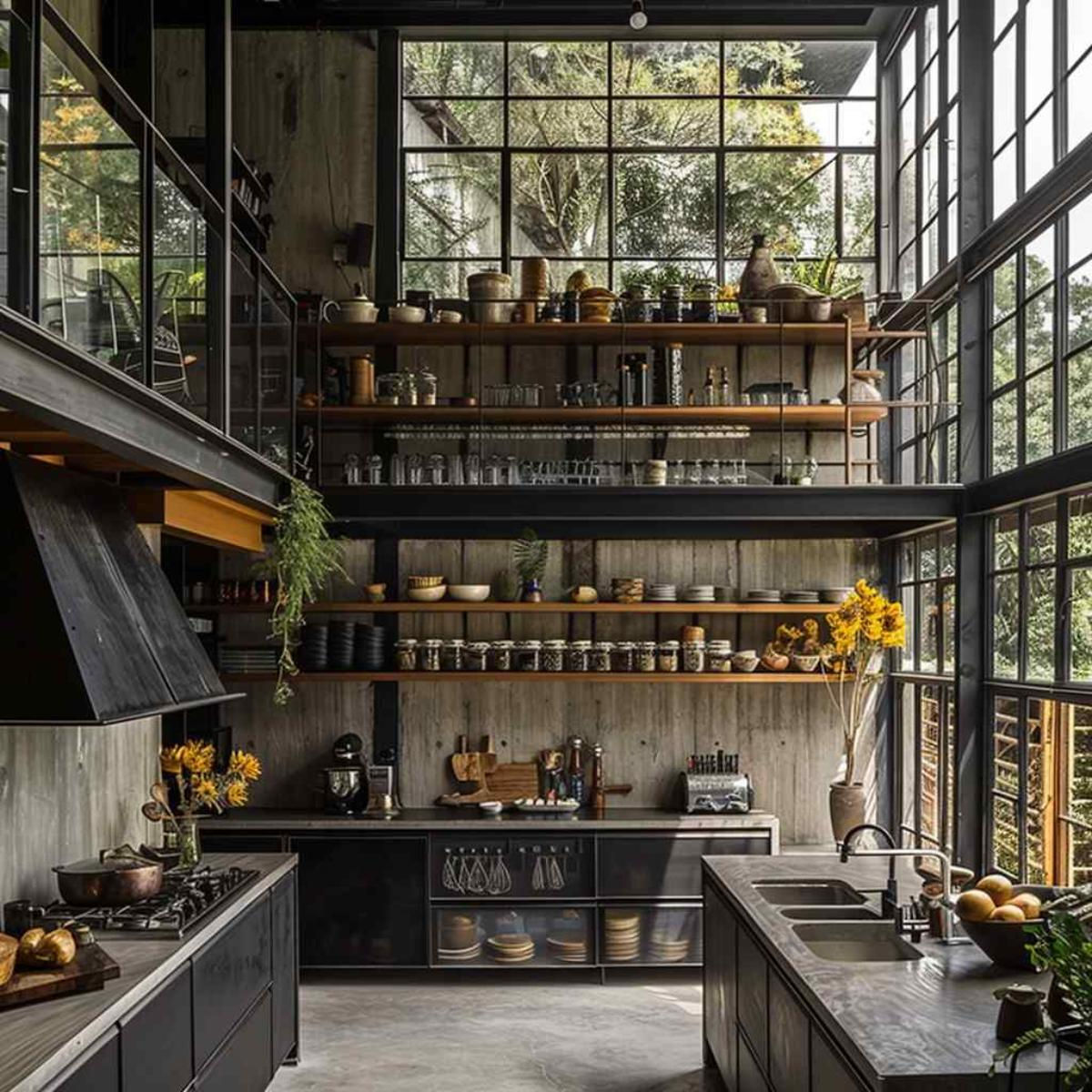 Stylish Industrial Kitchen Design Top Industrial Kitchen Design Trends for a Modern Look