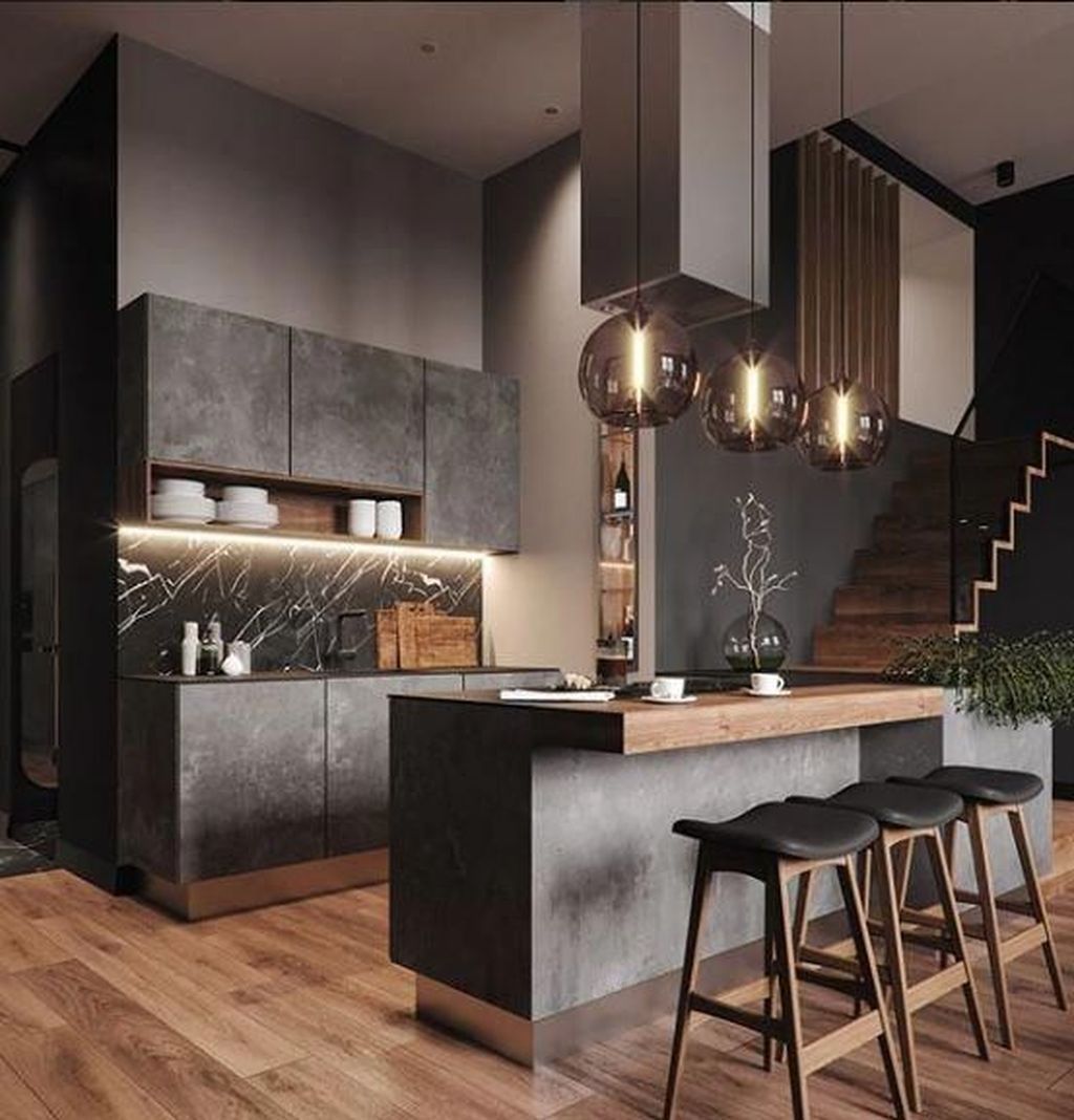 Stylish Kitchen With Delicate Design – A Modern Take on Classic Elegance