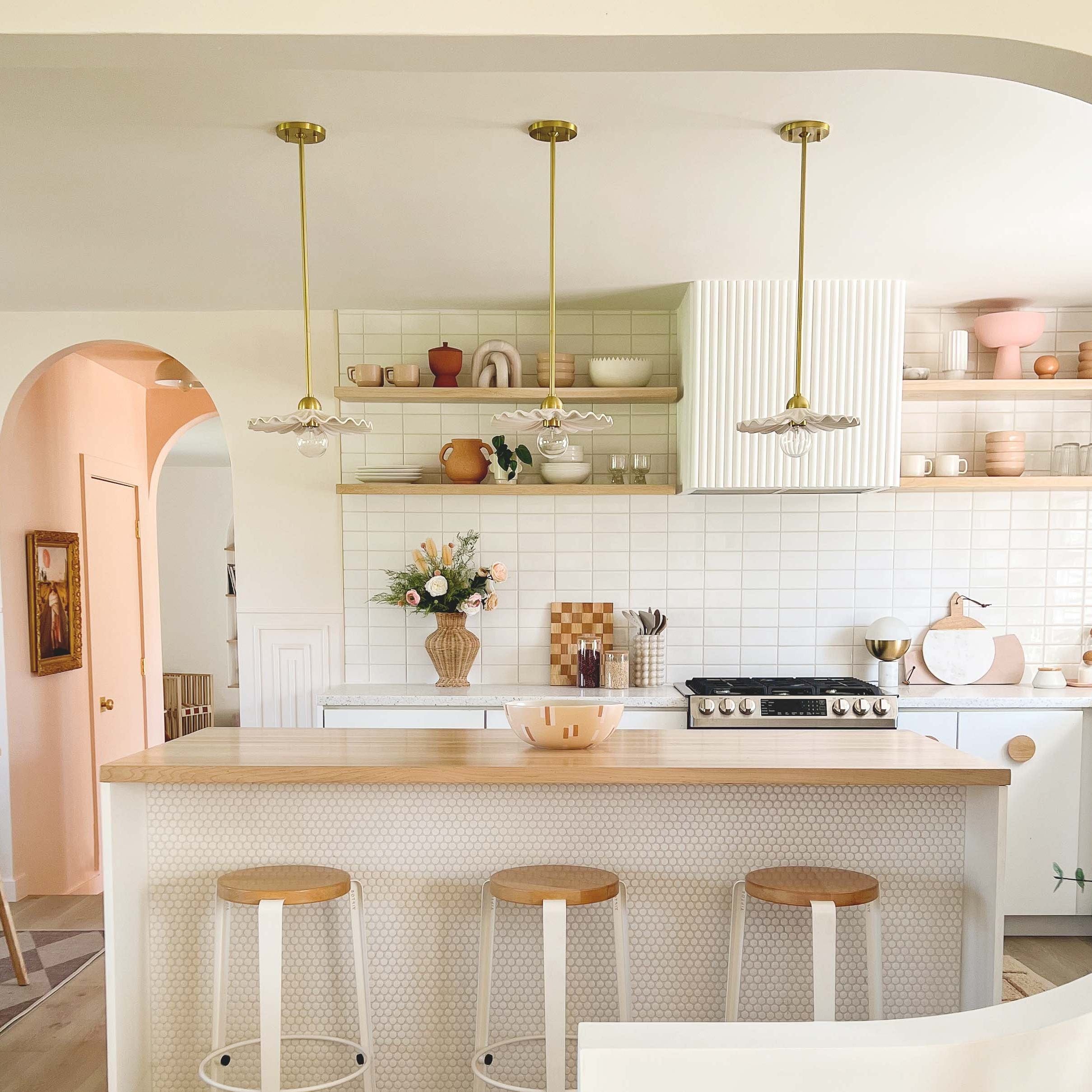 Stylish Kitchen With Delicate Design Elegant Kitchen Featuring Subtle Design Details