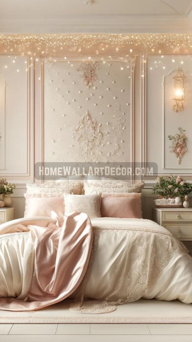 Tender Feminine Bedroom Design Elegantly Decorated Bedroom with a Feminine Touch