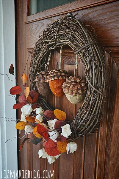 Thanksgiving Wreaths Celebrate the Holiday Season with Beautiful Autumn Door Decor