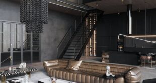 Black Wood Industrial Loft