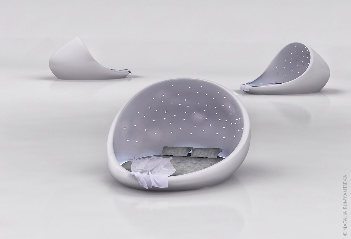 The Cosmos Bed design Unleashing the Ultimate Sleeping Experience by Bringing the Universe into Your Bedroom