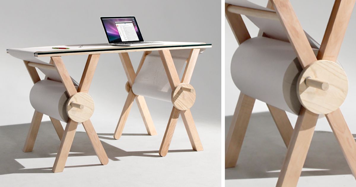 Unique Analog Memory Desk Futuristic and Creative Desk with Memory Function