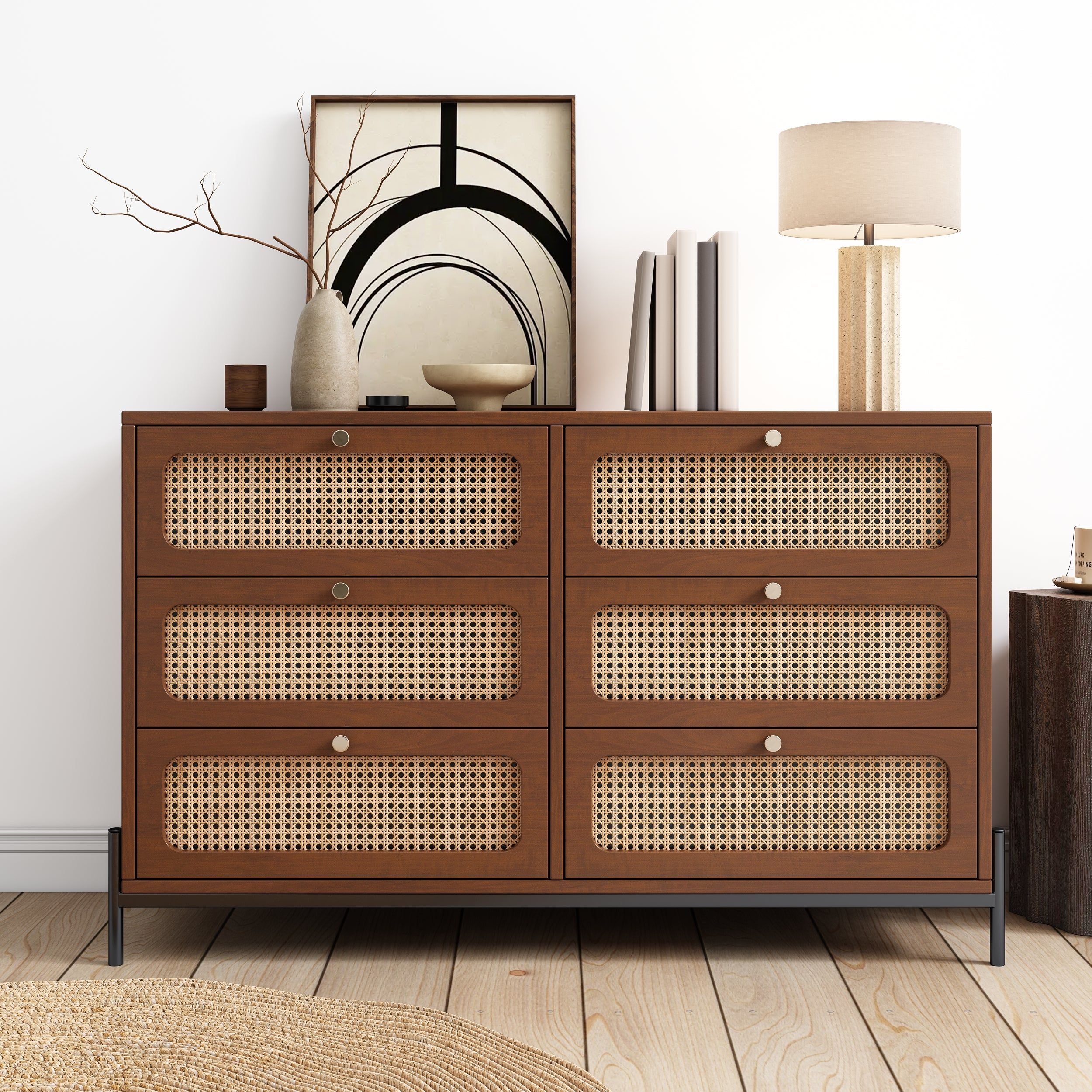 Unique Walnut Dresser Elegant Walnut Dresser with Distinctive Style