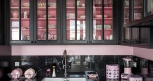 Violet And Pink Kitchen