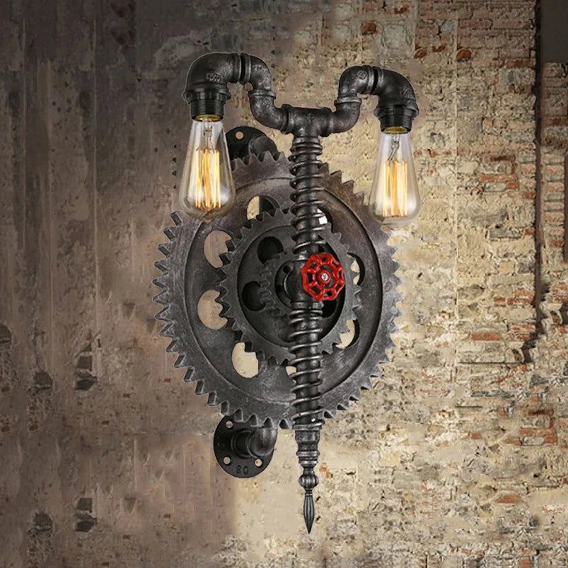 Wall Mount Bar Steampunk Style – A Unique Addition to Your Space