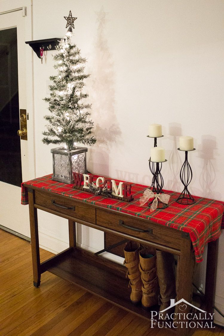 Welcoming And Cozy Christmas Entryway Create a Festive Holiday Entryway to Welcome Guests