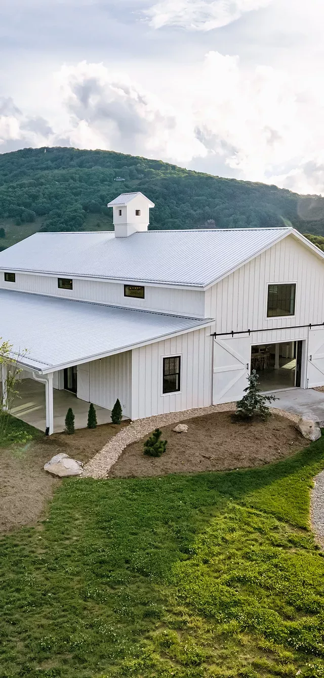 White Barn House Elegant and Modern Home with a Charming Barn Aesthetic