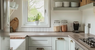 White Kitchen For Small Spaces