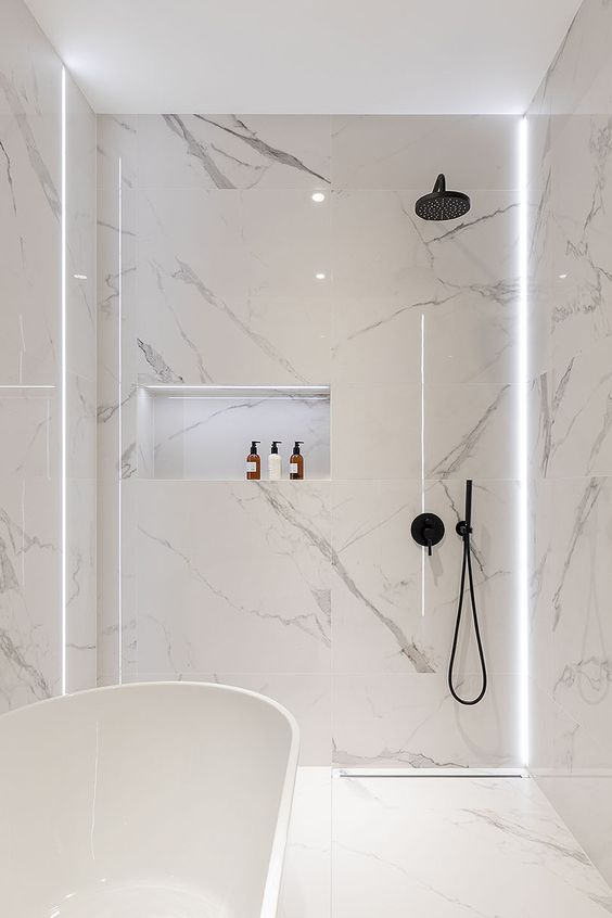 White Minimalist Bathroom Elegant and Clean Bathroom Design with a Minimalist Vibe