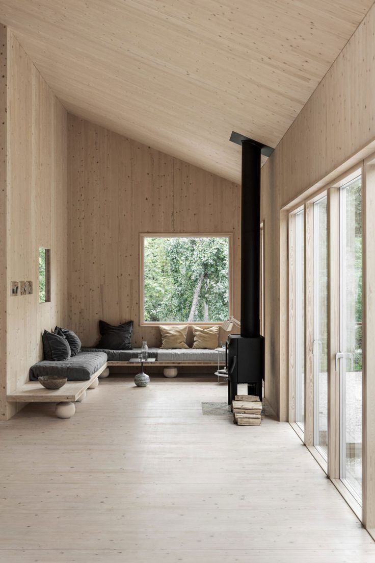 Wood Clad Interiors Elegant Home Decor with Natural Wood Accents