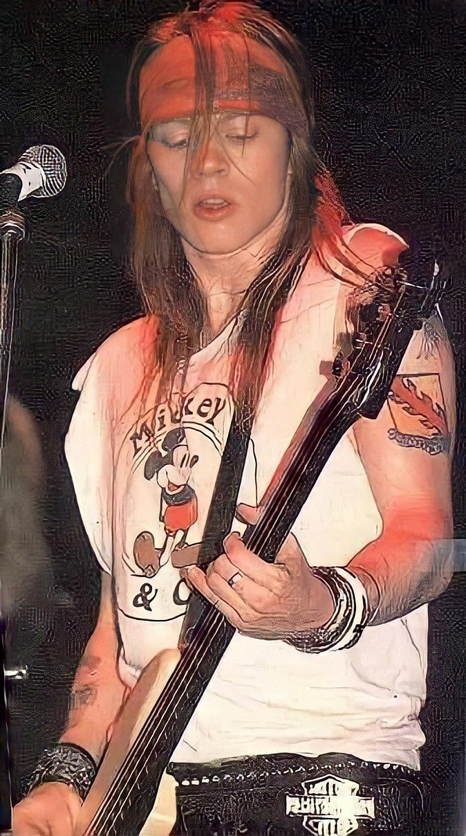 Axl Rose Determined and Charismatic Personality