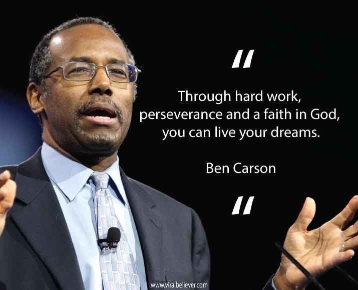 Ben Carson Resilient Determined Successful