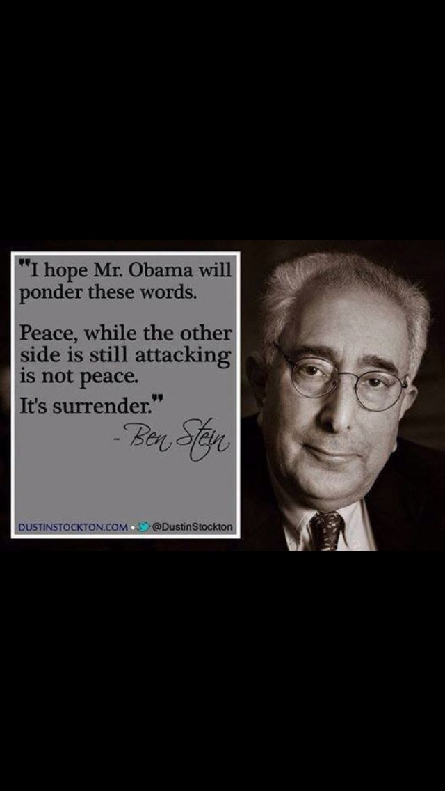 Ben Stein intelligent calm and unique