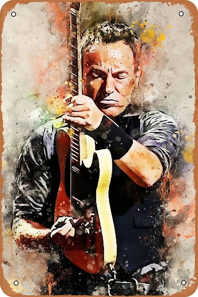 Bruce Springsteen Energetic Charismatic Performer