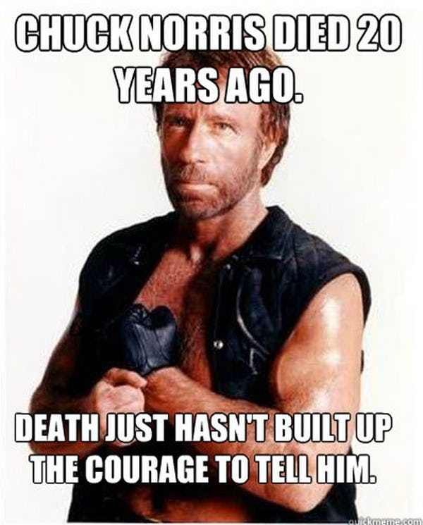 Chuck Norris Characteristics of Strength and Resilience