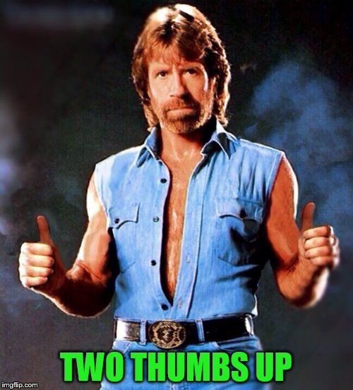 Chuck Norris, the epitome of strength and toughness