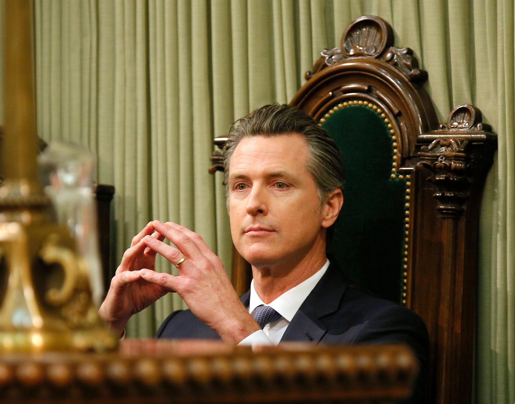 Gavin Newsom Confident Young Californian Leader