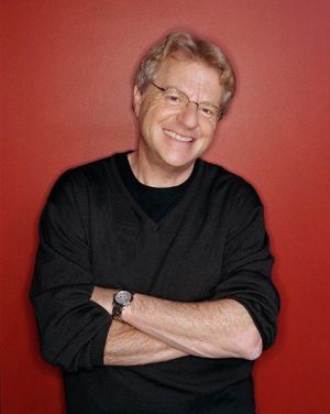 Jerry Springer charismatic personality and quick wit