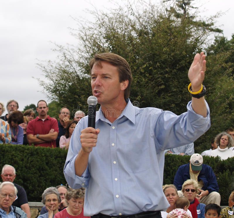 John Edwards Strong Determination and Charismatic Charm