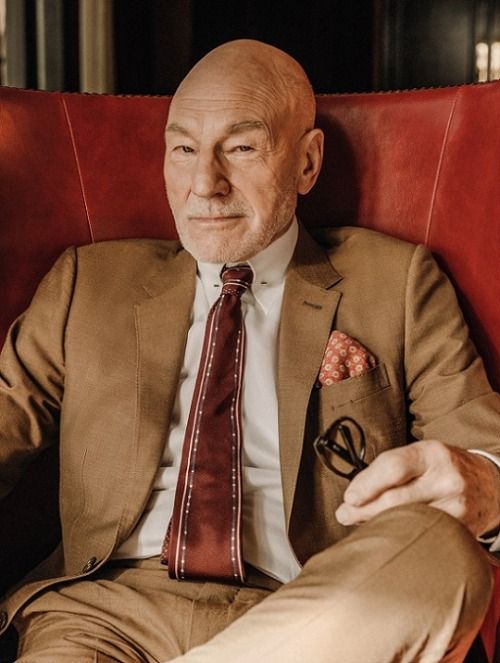 Patrick Stewart Charismatic and Gravitas-Filled Leader