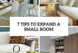 6 Smart Tips To Visually Expand A Small Room - DigsDi