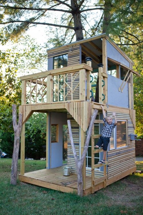 Mod Tree House - modern - kids - nashville - by Bjon Pankratz .