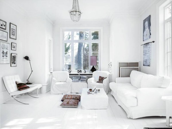 Modern Scandinavian House In White And Pastel Shades - Yirr