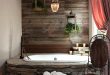 Home Interior Project: Amazing Raw Stone Bathroom Design Ide