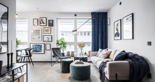 Touches of deep blue in Scandinavian home 〛 ◾ Фото ◾Идеи◾ Дизай