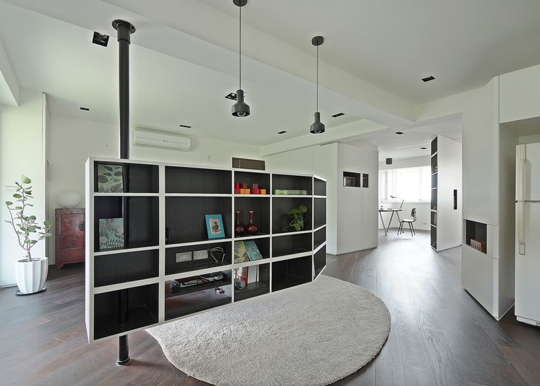 Resident Tsao apartment with rotating walls by KC Studio - Dezeen .