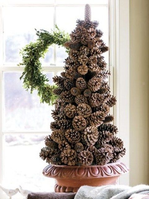 Awesome Pinecone Decorations For Christmas | Eco christmas, Cone .