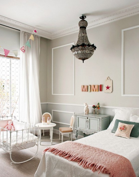 40 Beautiful And Cute Shabby Chic Kids Room Designs - DigsDi