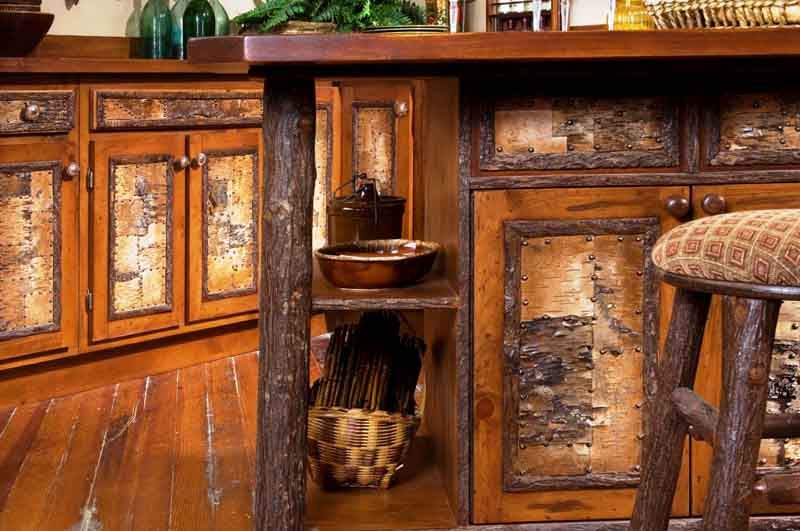 Old Hickory Furniture Co. | Rustic kitchen cabinets, Rustic .